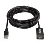 CABLE ALARG.USB CON AMPLIF.TIPO-A M/H 15M.AISENS