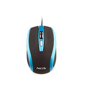 RATON NGS TICKBLUE USB NEGRO/AZUL