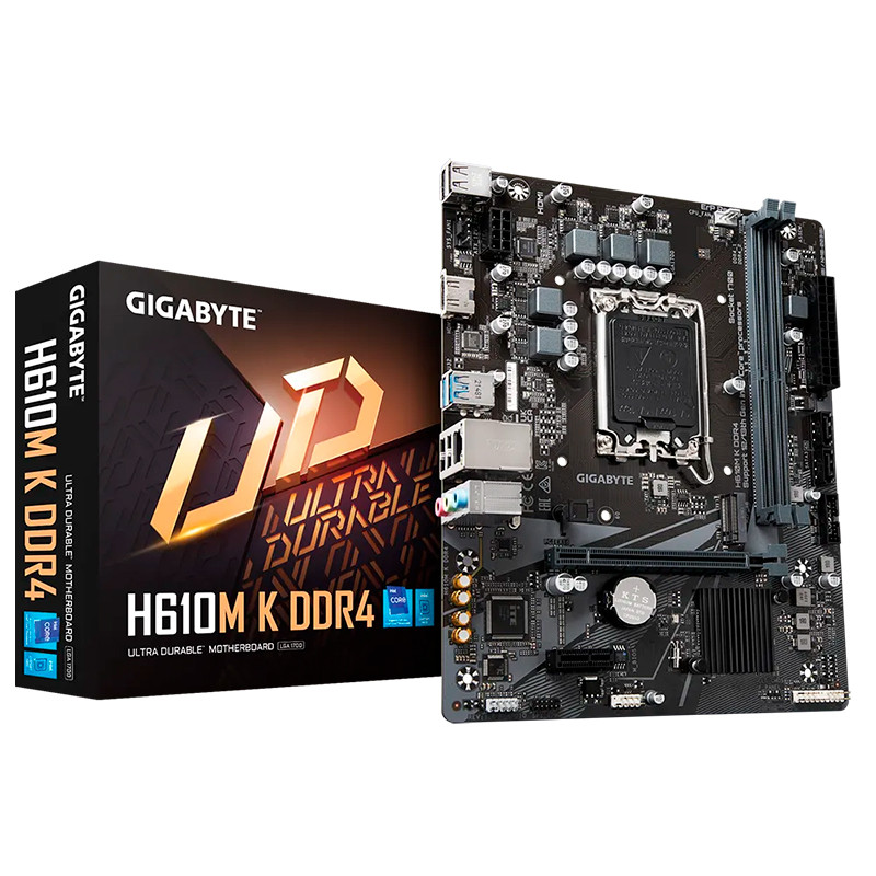 PLACA BASE GIGABYTE H610M KV2  DDR4/1700/M-ATX