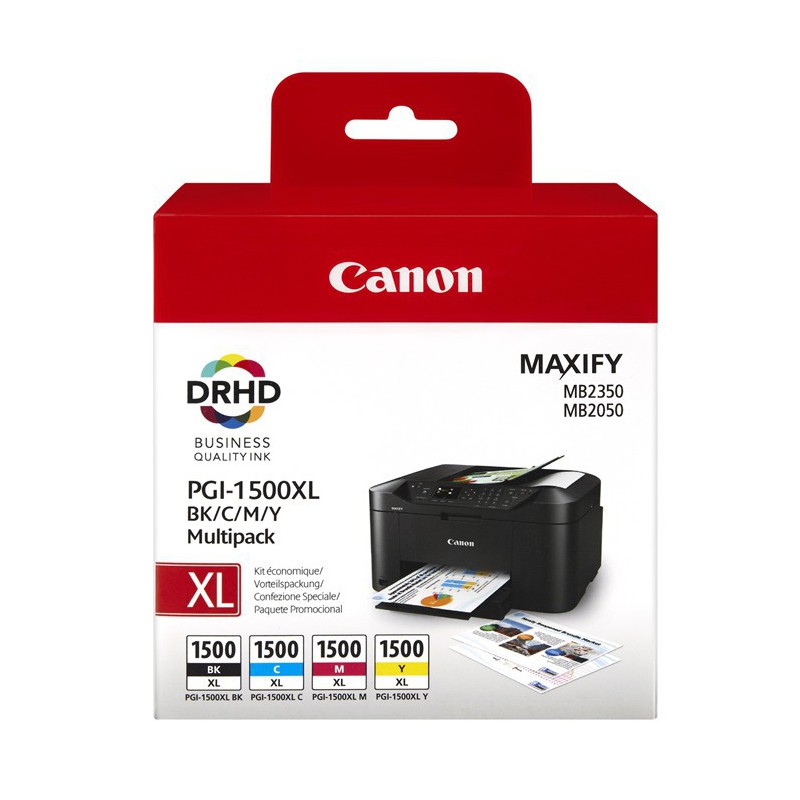 INK JET CANON ORIG. PGI 1500XL 4 COLORES 