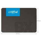 DISCO SOLIDO SSD CRUCIAL BX500 2TB 2.5" CT2000BX500SSD1