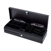 CAJON MONEDAS MUSTEK 46X17 HS-FLIPTOP RJ12 NEGRO