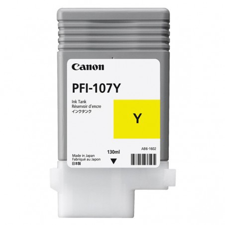 INK JET CANON ORIG. PFI107Y AMARILLO 130ML