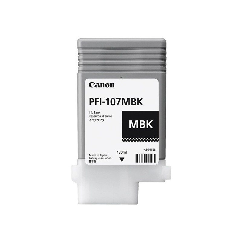 INK JET CANON ORIG. PFI107MBK NEGRO MATE 130ML