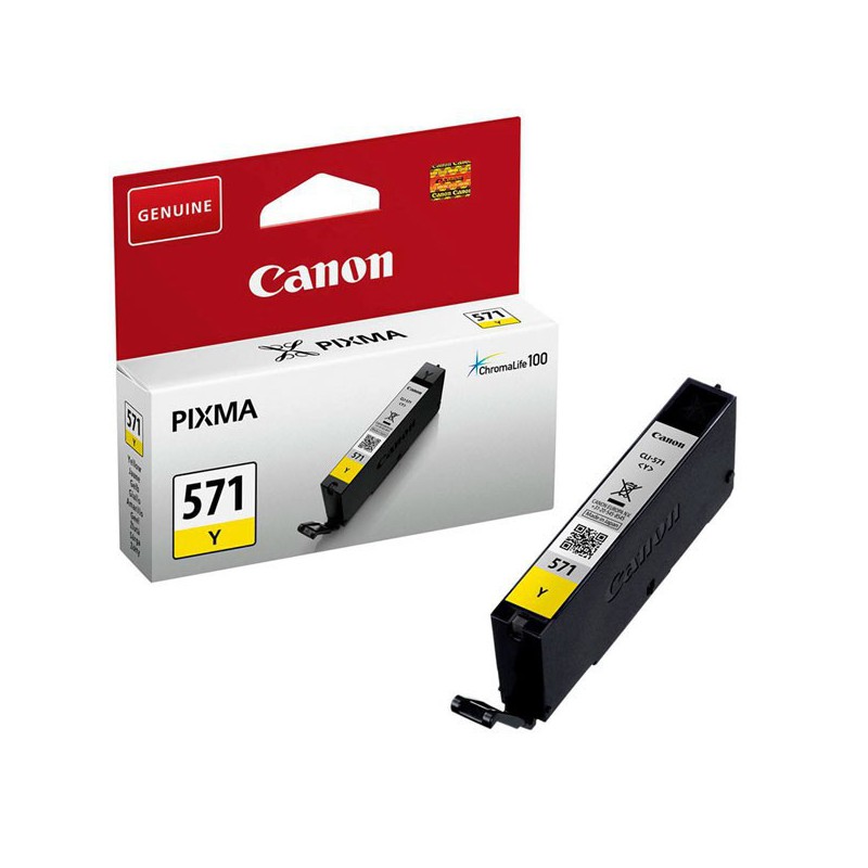 INK JET CANON ORI. CLI-571 AMARILLO XL 