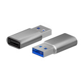 ADAPT.AISENS USB 3.2 MACHOA  TIPO C HEMBRA A108-0677
