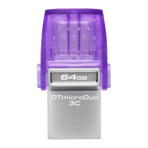 PENDRIVE KINGSTON 64GB OTG USB A3.2 / TIPO C