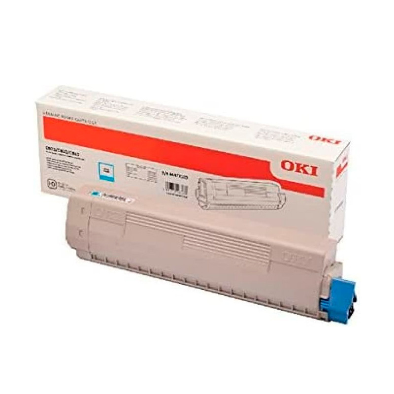 TONER OKI ORIG.  C823/C833/C843  CYAN 46471103