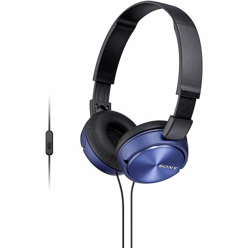 AURICULAR SONY MDR-ZX310AP JACK 3.5 AZULES