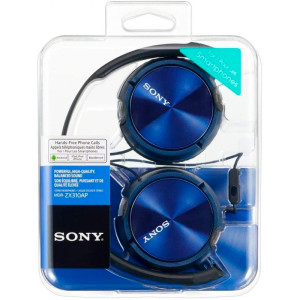 AURICULAR SONY MDR-ZX310AP JACK 3.5 AZULES