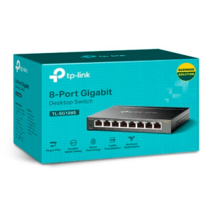 SWITCH TP-LINK METALICO 8 PUERTOS 10/100/1000