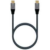CABLE AISENS USB 3.1 TIPO-C MACHO A USB TIPO-C MACHO 2M GRIS