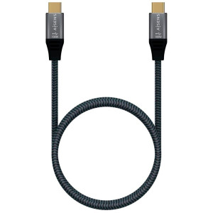 CABLE AISENS USB 3.1 TIPO-C MACHO A USB TIPO-C MACHO 1M GRIS