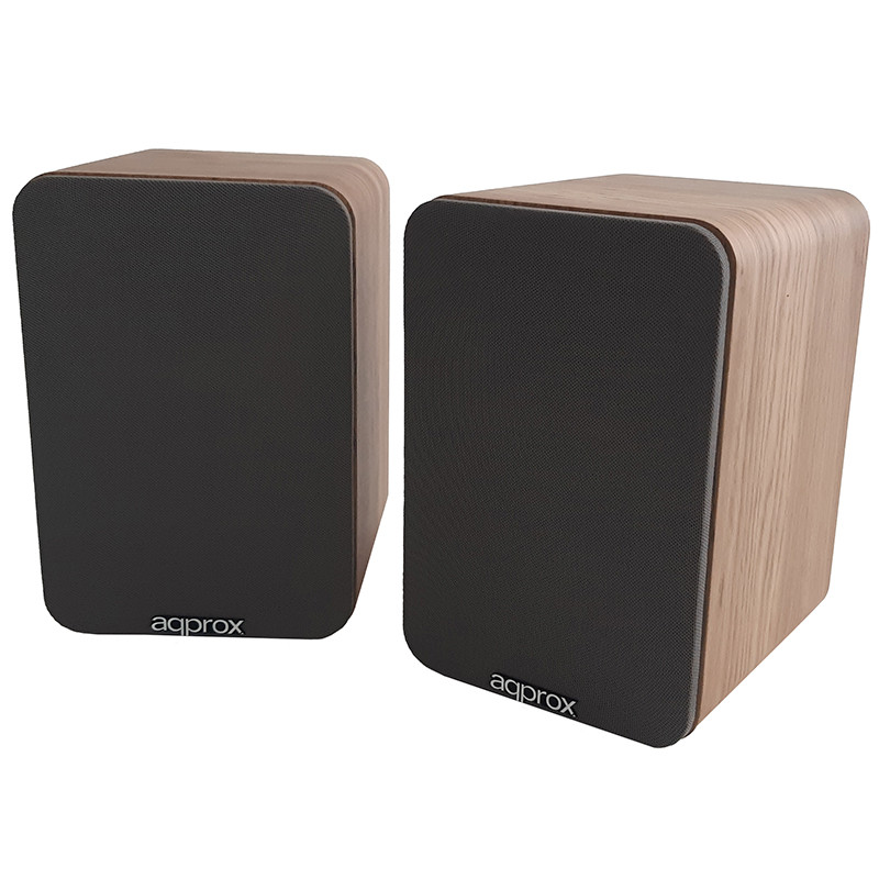 ALTAVOCES APPROX APPSPK02WD AUTOAMPLIFICADOS MADERA ROBLE