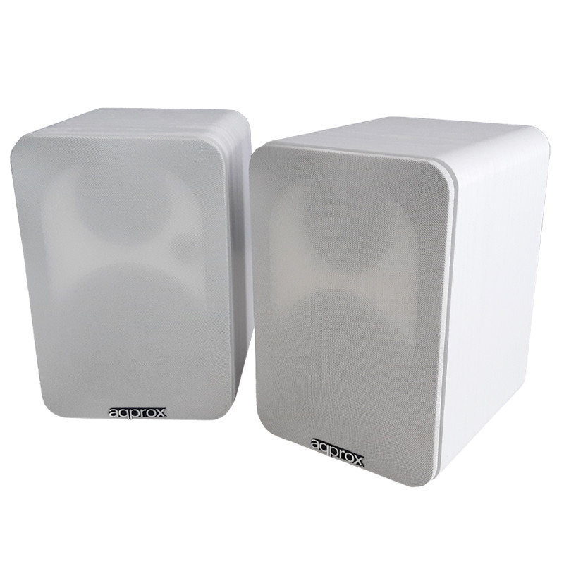 ALTAVOCES APPROX APPSPK02WH AUTOAMPLIFICADOS MADERA BLANCO