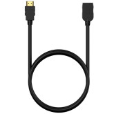 CABLE AISENS ALARGADOR HDMI MACHO HDMI HEMBRA  5M NEGRO