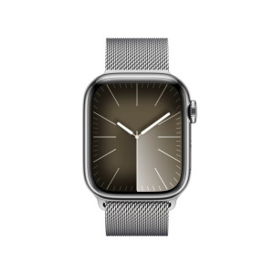 SMARTWATCH APPLE SERIES 9 GPS CELL 41MM ACERO PLATA/MILANESA