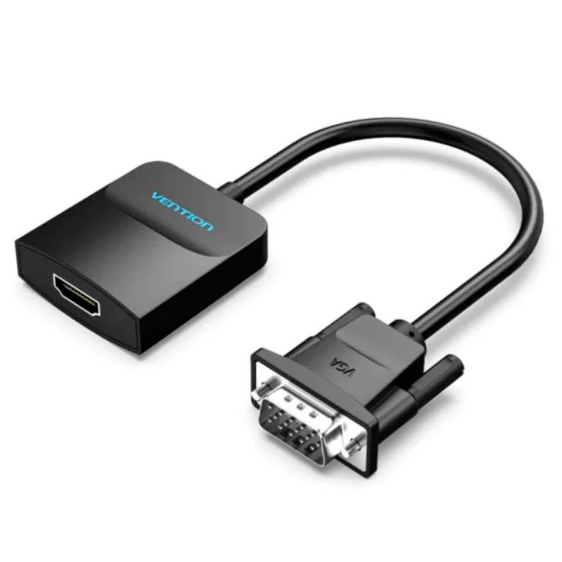 CABLE CONVERSOR VENTION ACNBB VGA MACHO/HDMI HEMBRA 15CM