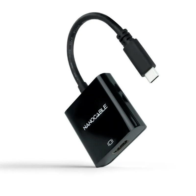 ADAPT.NANOCABLE HDMI HEMBRA - USB TIPO-C MACHO