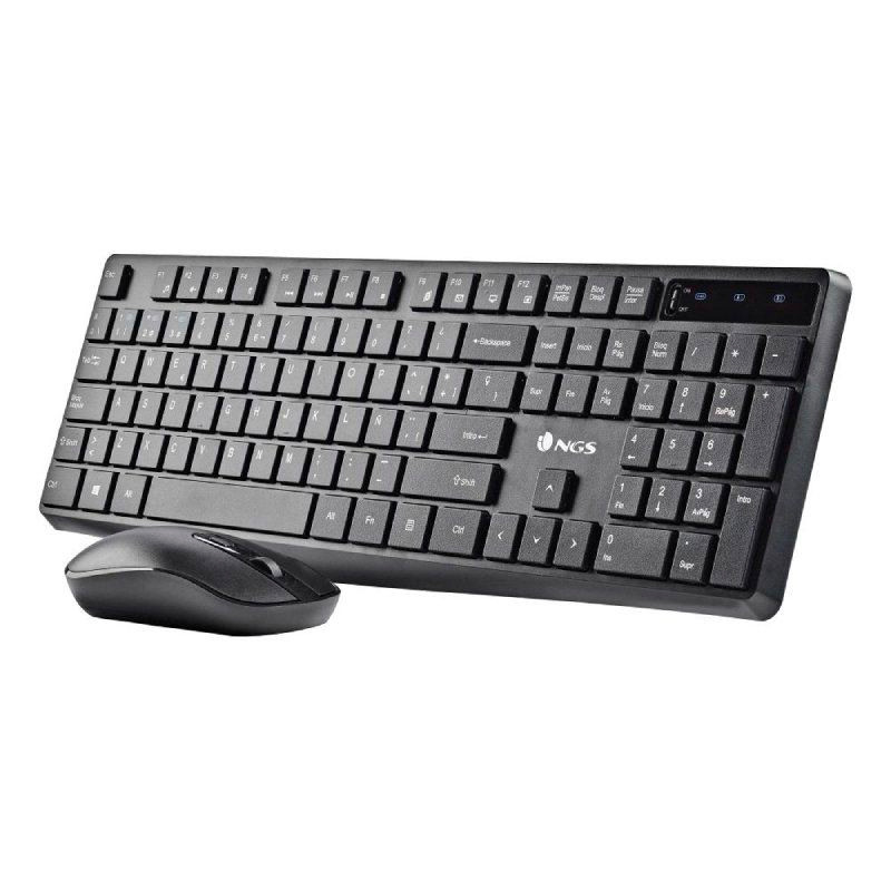 TECLADO+ RATON NGS INALAMBRICOS  HYPE KIT