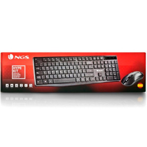TECLADO+ RATON NGS INALAMBRICOS  HYPE KIT