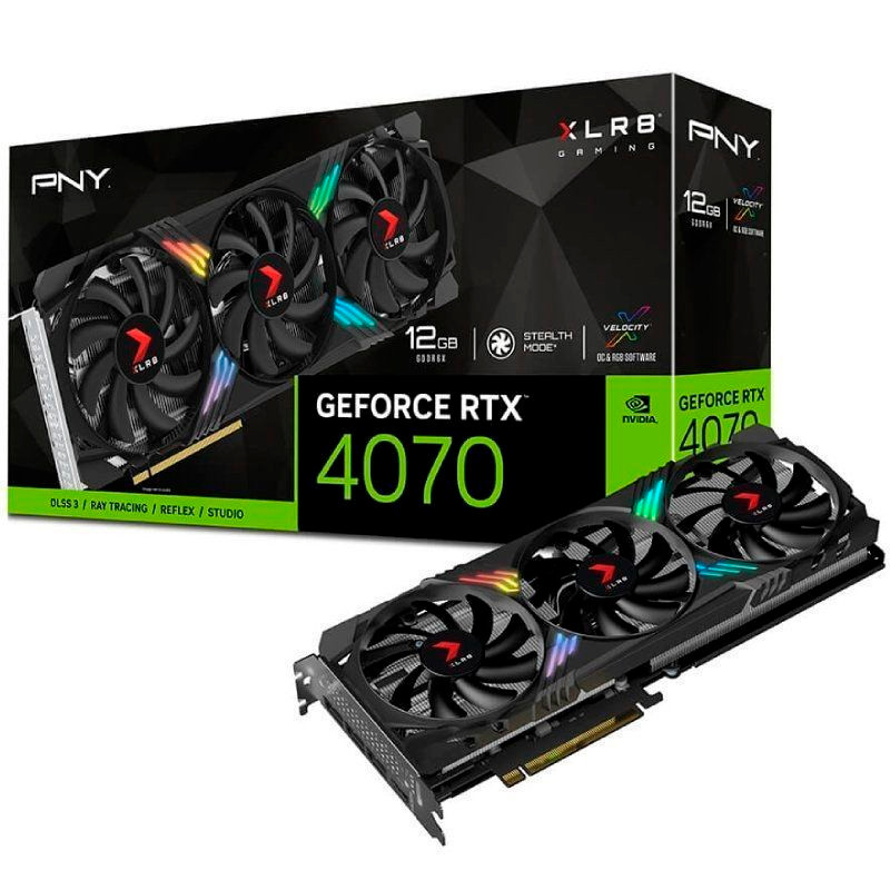 VGA PNY RTX 4070 XLR8 GAMING VERTO 12GB GDDR6X