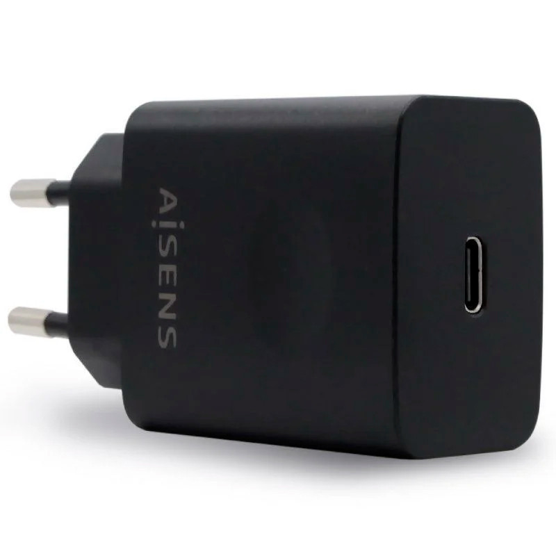 CARGADOR PARED AISENS 1XUSB TIPO-C  20W  ASCH-1PD20-BK