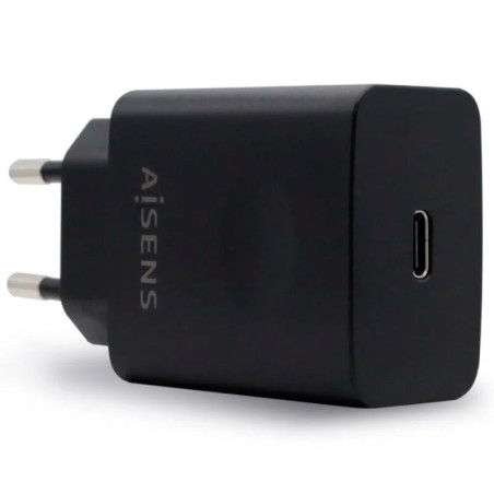 CARGADOR PARED AISENS 1XUSB TIPO-C  20W  ASCH-1PD20-BK