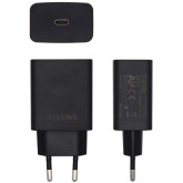 CARGADOR PARED AISENS 1XUSB TIPO-C  20W  ASCH-1PD20-BK