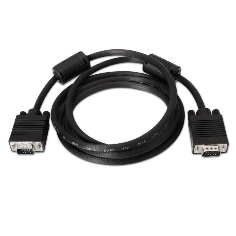 CABLE  VGA MACHO/VGA MACHO 15M NEGRO A113-0075