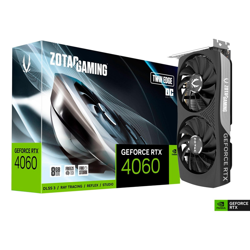VGA ZOTAC GEFORCE RTX 4060 8 GB GDDR6  ZT-D40600H-10M