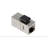 CONECTOR RJ45 HEMBRA/HEMBRA PARA PATCH PANEL CAT.6 METAL