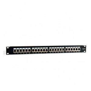 PANEL FRONTAL PHASAK 19" PARA 24 C.1U ORG. DE CABLES FTP