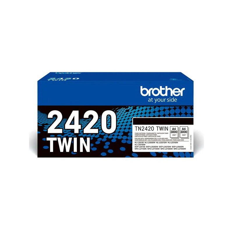 TONER BROTHER ORIG.TN2420TWIN HLL2310D, 2350DW
