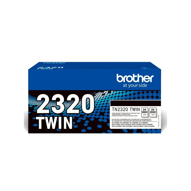 TONER BROTHER ORIG.TN2320TWIN HLL2300D, 2340DW
