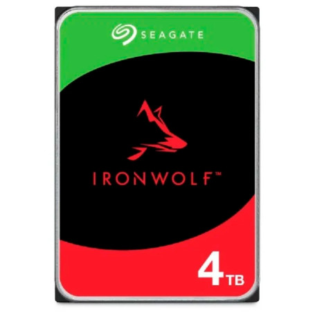 DISCO DURO SEAGATE IRONWOLF NAS 4TB 3.5"SATA III 256MB