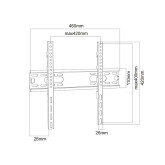 SOPORTE APPROX PARED FIJO TV APPST10 26"-55"