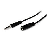 CABLE AUDIO STEREO MINIJACK 3.5 MACHO/HEMBRA 5 MTS (M)