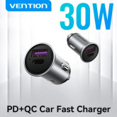 CARGADOR DE COCHE VENTION FFFH0/ 1XUSB-TIPO C/ 1XUSB/ 30W