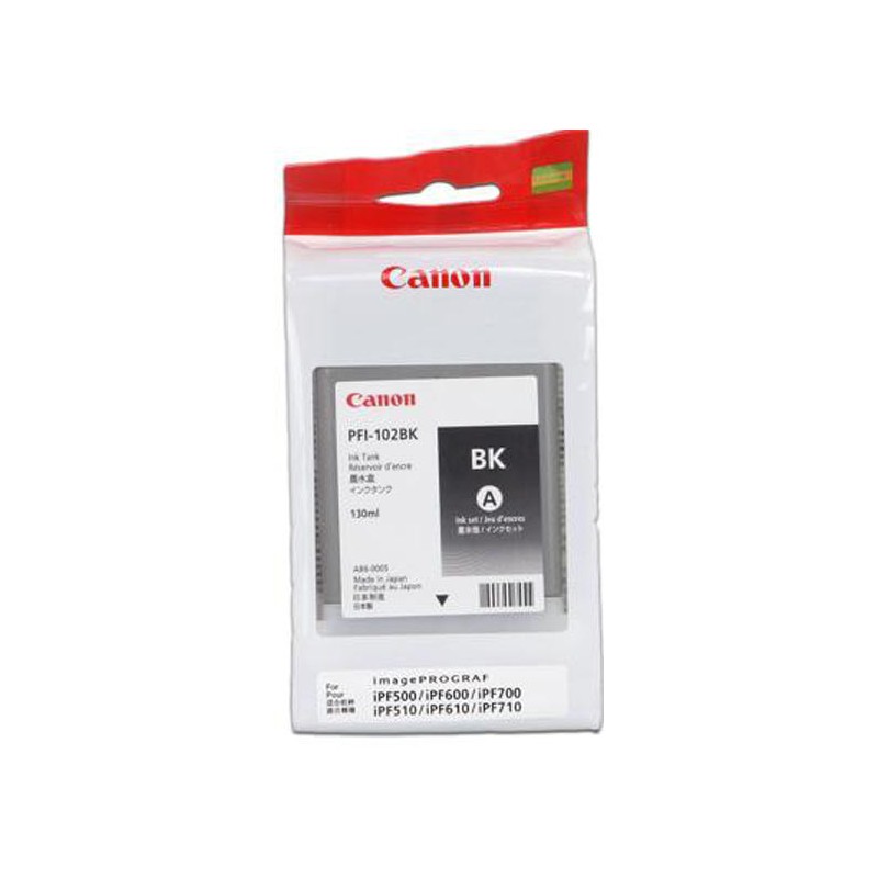 INK JET CANON ORIG. PFI102BK NEGRO 