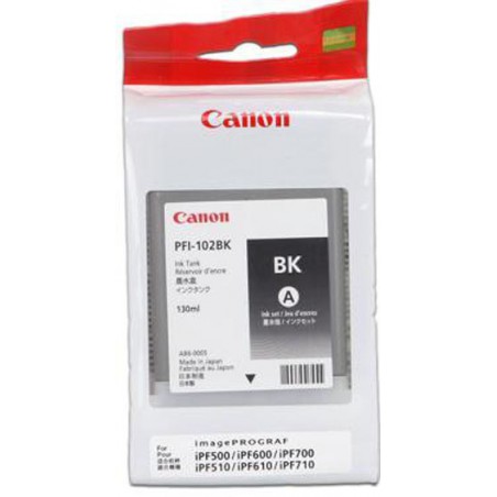 INK JET CANON ORIG. PFI102BK NEGRO 