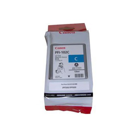 INK JET CANON ORIG. PFI102C CYAN