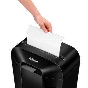 DESTRUCTORA FELLOWES LX50 CORTE PARTÍCULAS 4 X 37MM NEGRA