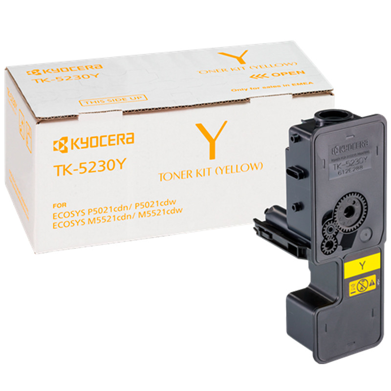 TONER KYOCERA ORIG. TK5230 AMARILLO 1T02R9ANL0