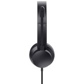 AURICULARES TRUST AYDA CON MICROFONO USB NEGROS