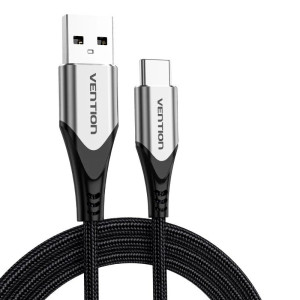 CABLE VENTION USB 2.0 MACHO-TIPO-C MACHO 1M GRI