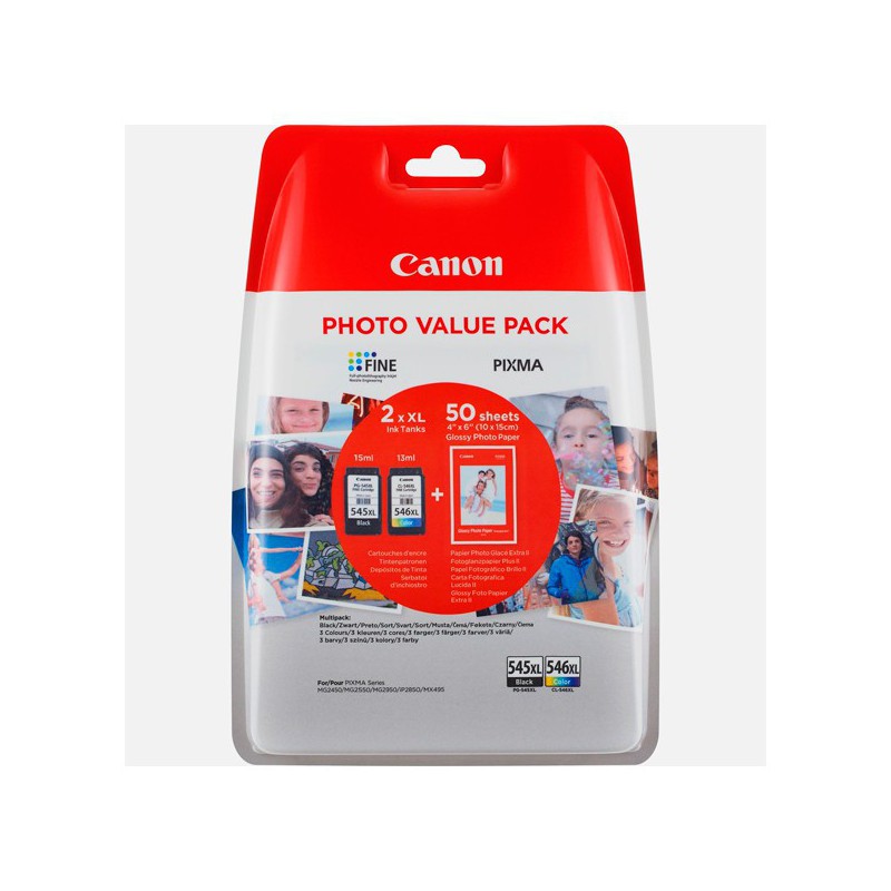 INK JET CANON ORIG.CL-546XL/PG-545XL