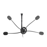 AURICULAR+ MICROFONO NGS MS103MAX JACK 3.5MM NEGRO/AZUL