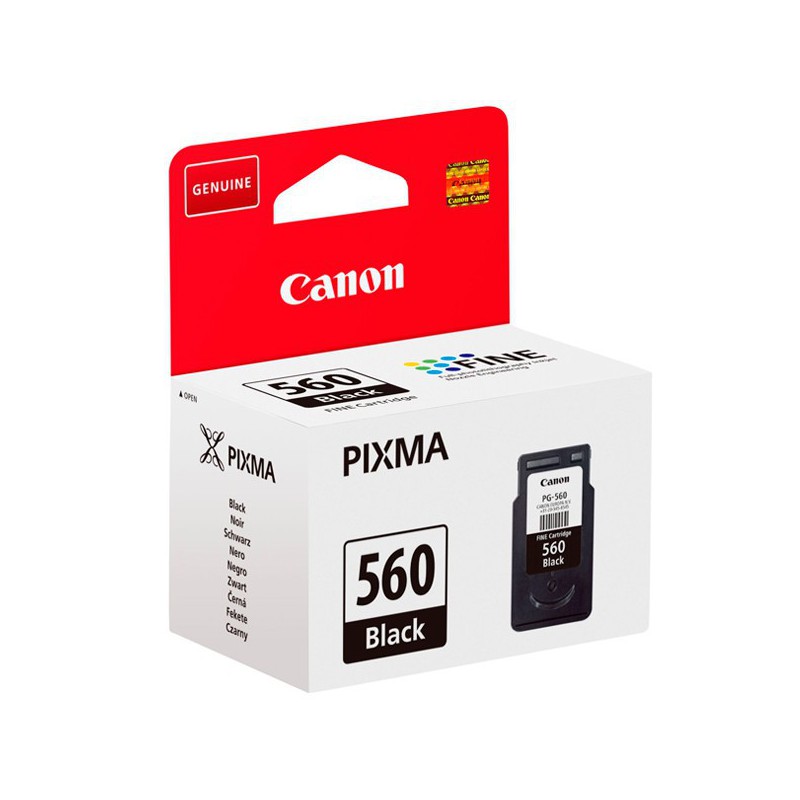 INK JET CANON ORIG.PG560 NEGRO 180 PAG. 3713C001