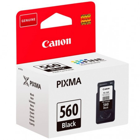 INK JET CANON ORIG.PG560 NEGRO 180 PAG. 3713C001
